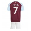 Aston Villa John McGinn #7 Hjemmedraktsett Barn 2024-25 Kortermet (+ korte bukser)